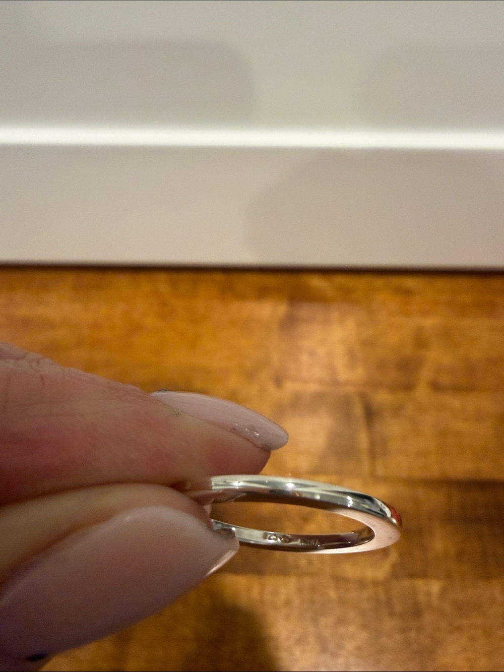 Sterling Silver Stackable Band - Picture 4 of 4